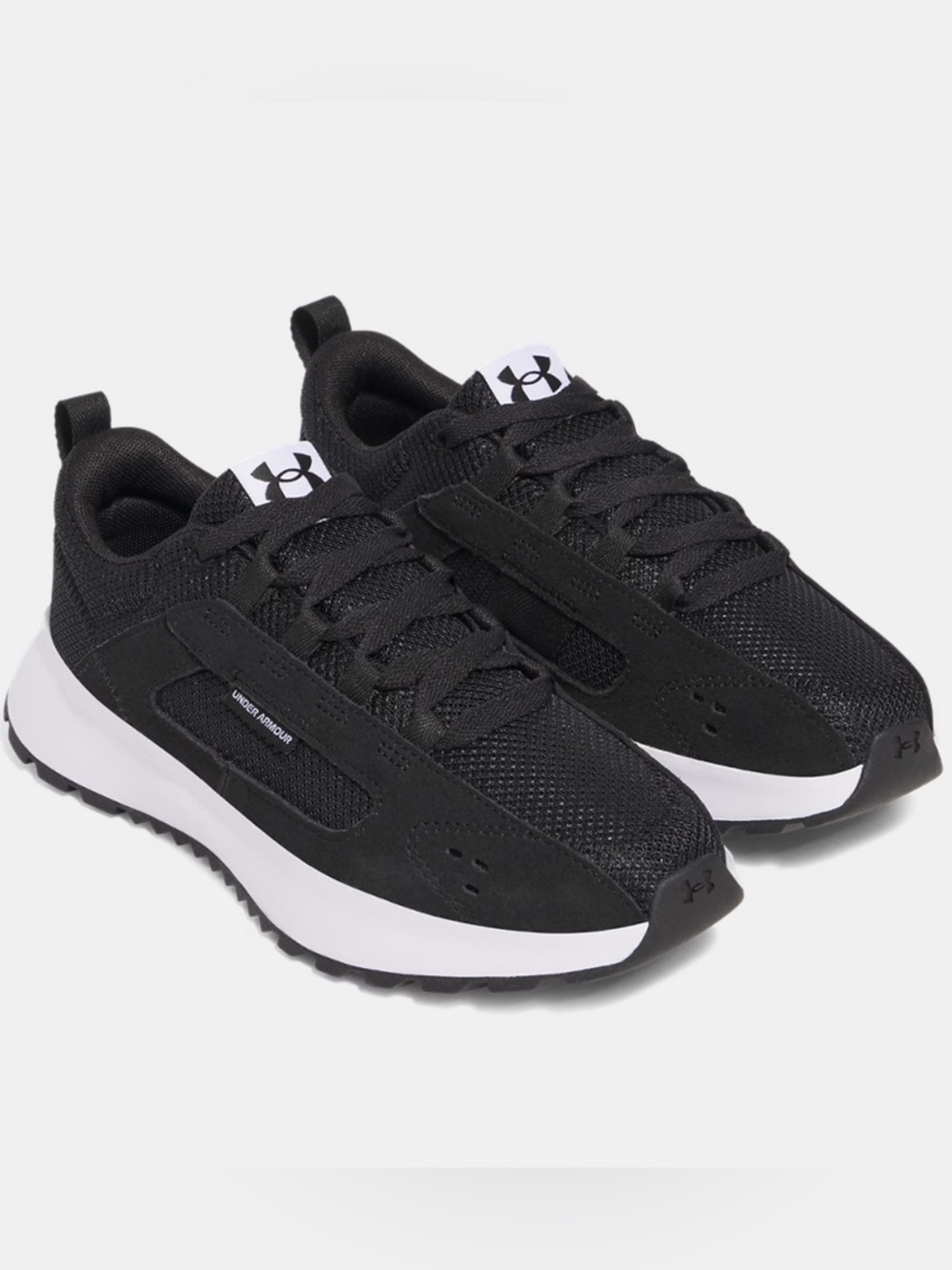 Under Armour Street Mirage Athletic Sneakers - Black & White Men’s SZ 8 US